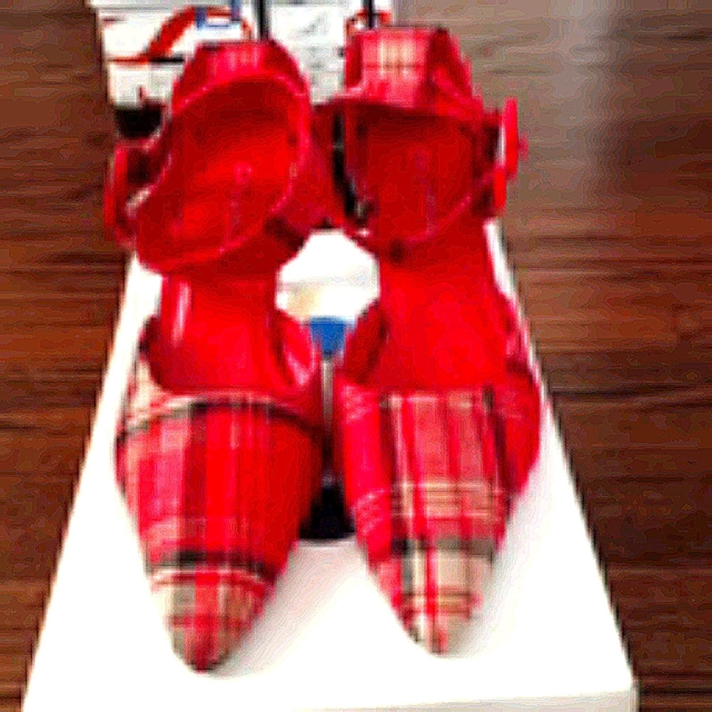 Red dress shoes size 9